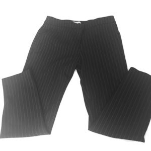 H&M Navy Striped Work Pants